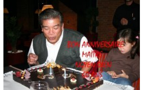 ANNIVERSAIRE DE NOTRE MAÎTRE NGUYEN DIEN 