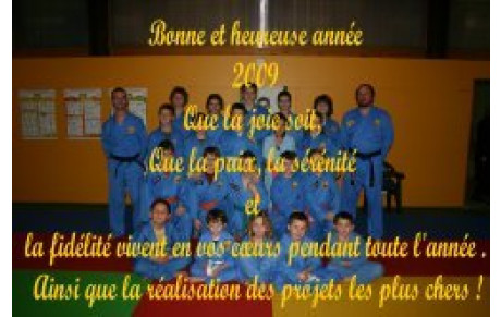 Bonne année 2009